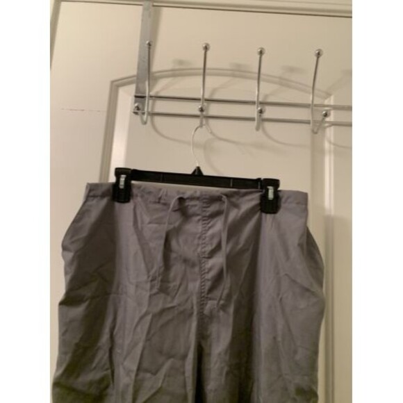 Natural Uniforms Adult Scrub Pants Nurse Medical Hospital Size Medium Gray - Picture 3 of 10